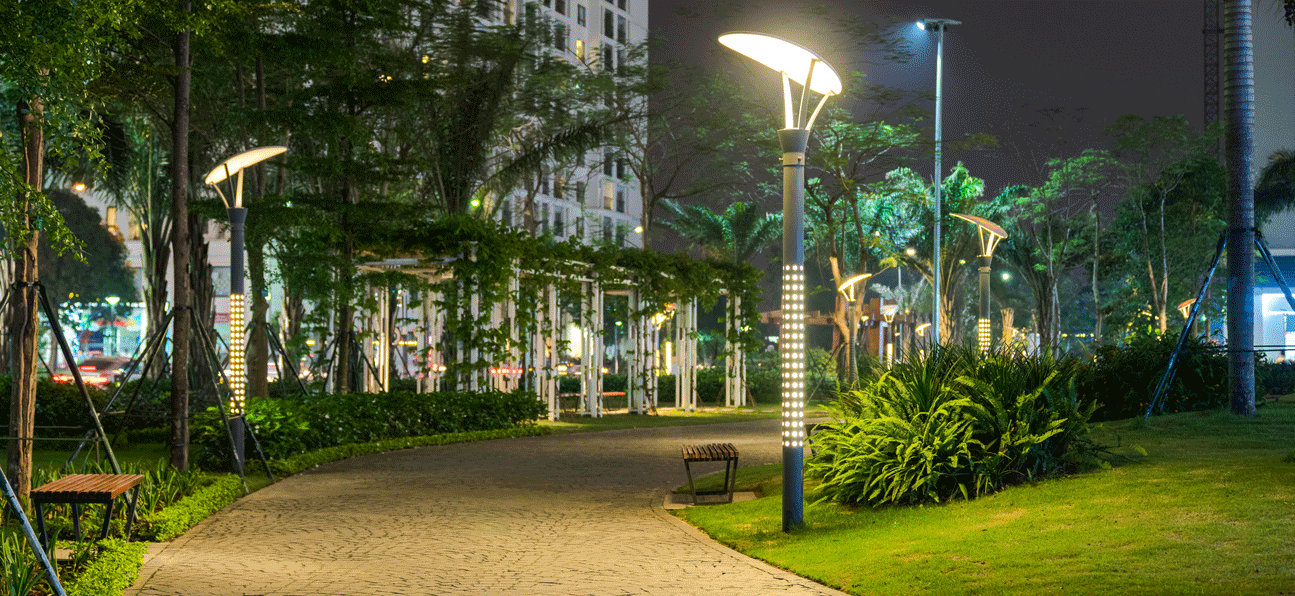 Straßenbeleuchtung LED